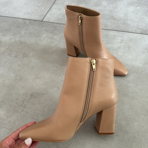 Leather Heeled Ankle Boots - Picture 2 of 5